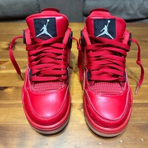 Jordan 4 Retro Fire Red Singles Day (2018) Women’s 8/Youth 6.5